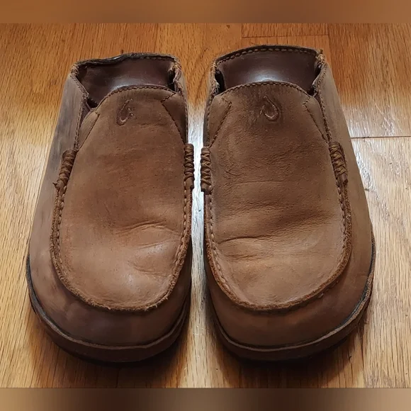 OluKai | Shoes | Olukai Moloa Mens Tan Distressed Buffed  display picture 2